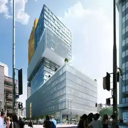  2025年,洛杉矶市中心地铁站上方将屹立起一座30层高的大厦