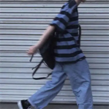  半身系唯美帅气意境干净男头,看不到脸的