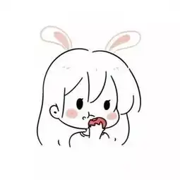  动漫简约女头可爱呆萌简单韩系女头