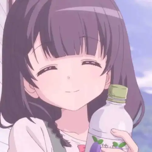 口罩女孩头像动漫大众情