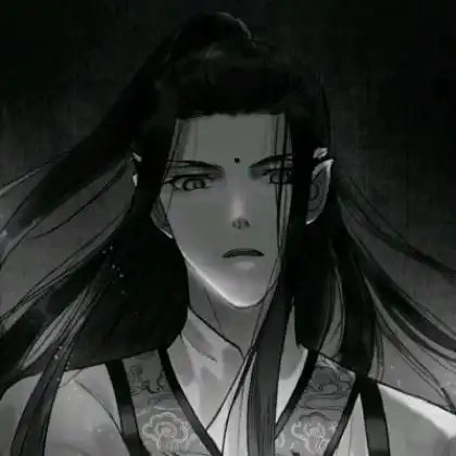  古风黑白动漫男头,结束了的感情请别回头