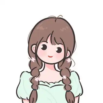  简笔画手绘高马尾女孩头像插画设计模板下载设计素材素材下的人物素材设计模板