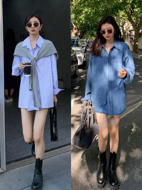  女生初春ins风衬衫搭配分享,快来看看吧