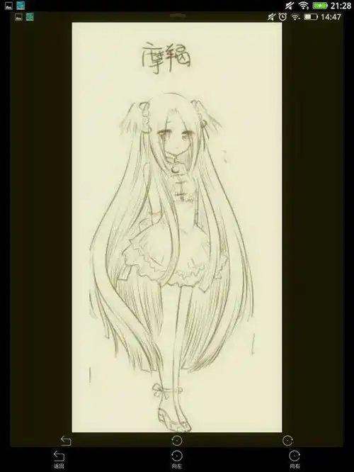  十二星座女生手绘图片