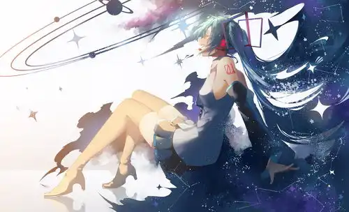  二次元少女美图壁纸杂图黑丝御姐兽耳娘高质量