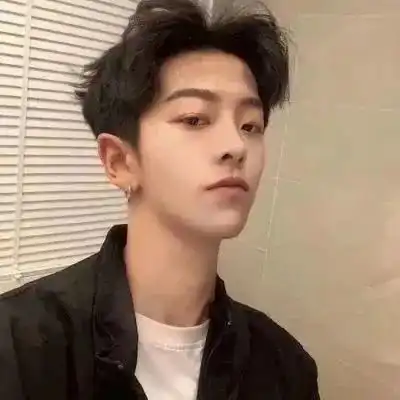 男生帅气侧脸500张头像