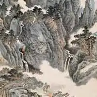  山水画头像大全集微信头像图片大全