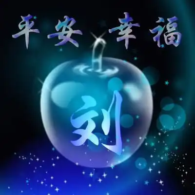  微信寓意好的头像,篮水晶苹果好运平安幸福