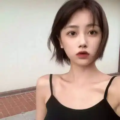 qq头像女生可爱圆形头发