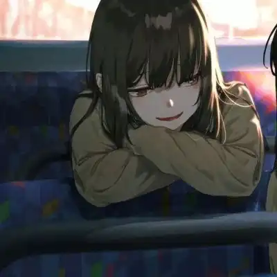 头像图片 动漫 女百合