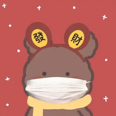  口罩情侣头像一对两张动漫二次元口戴口罩的情侣头像一对