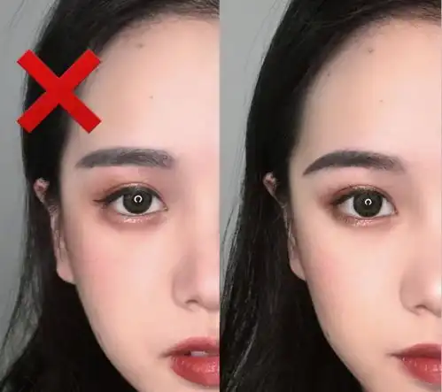  眉型不对,颜值白费圆脸女生一定不要画这几种眉型,脸又大又圆