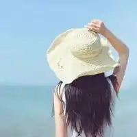  清纯美女背影图片清新头像网图小清新背影美女头像