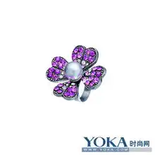 幸运草造型头像图片珠宝