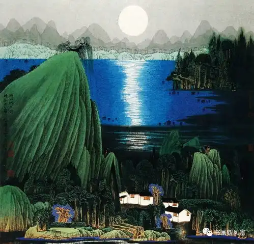  青绿山水这样画也可美