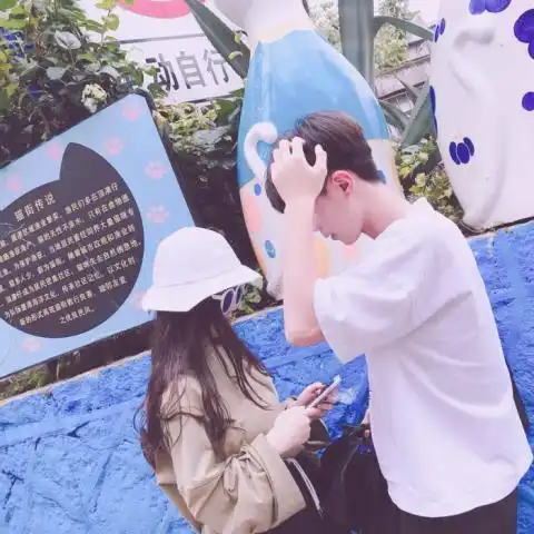  快手美化情侣头像图片高清霸气快手最火情侣图片