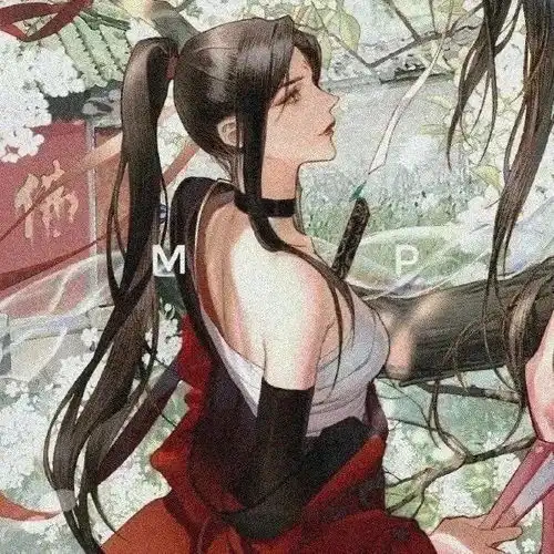 闺蜜头像动漫两人一人一