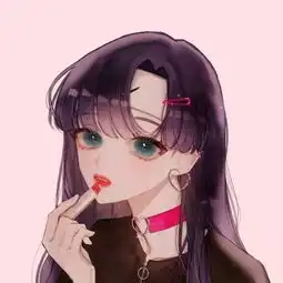  帮我找一个和这个类似的二次元头像,高清无水印的