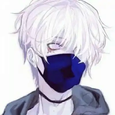  优质动漫男头,微丧