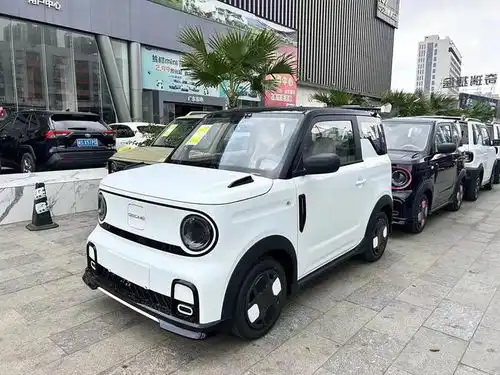  新款吉利熊猫mini实车到店,增黑粉配色,搭运动套件原厂大尾翼