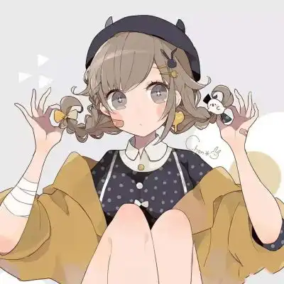  卡通闺蜜头像一套四人头像