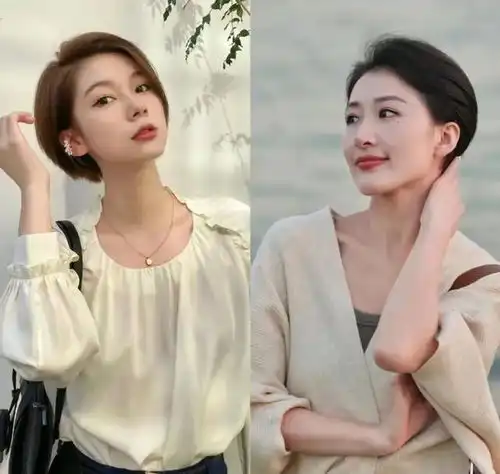  齐耳发今年最流行,满街的女人都爱,三四十岁剪这款发型都美