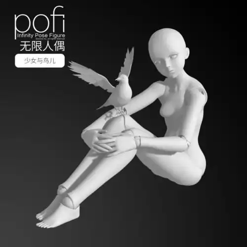  pofi上新丨各种各样的女生头像动作