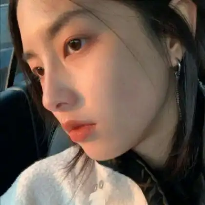  女生ins头像图片,长发最有气质的美女