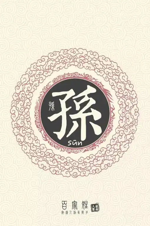  中国风百家姓手机壁纸