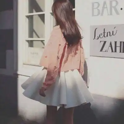 清纯干净温柔女生头像背