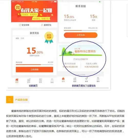  蜜蜂有钱新版app上线,用户体验好评如潮