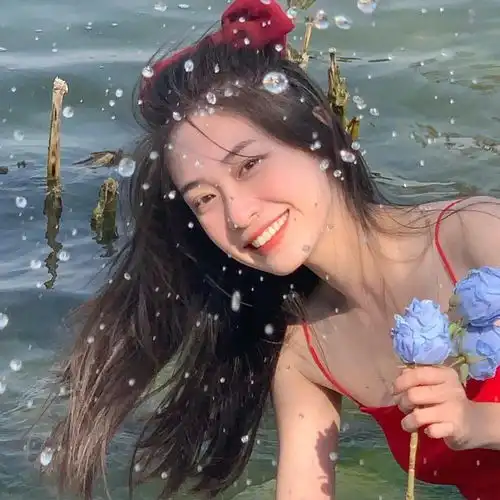 微信头像女头真人头像