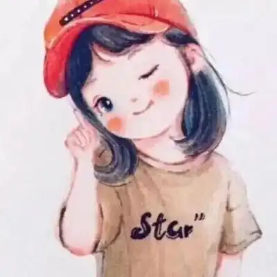  微信头像女生简单大方卡通可爱的萌图