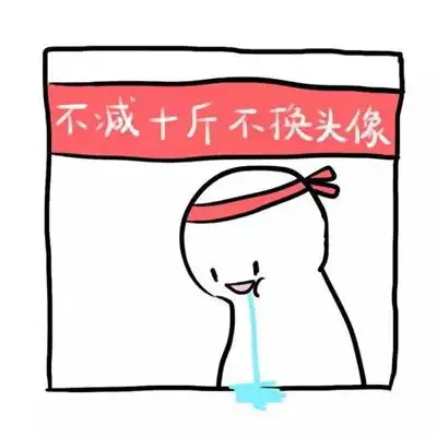  不瘦不换头像的图片,激励励志不瘦不换头像图片