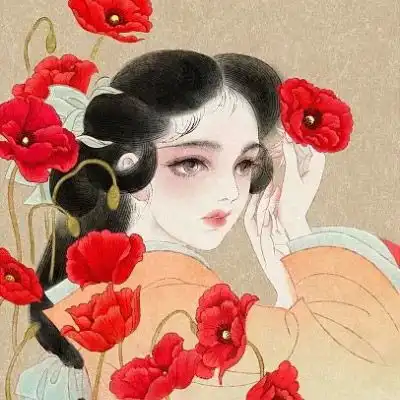 唯美幸运四叶草头像自找