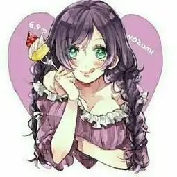  手绘动漫女生头像唯美病女动漫女生