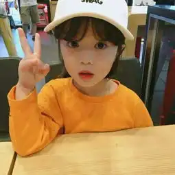  2018嘟嘴卖萌的小孩头像女生微信用开心去掩饰寂寞的心
