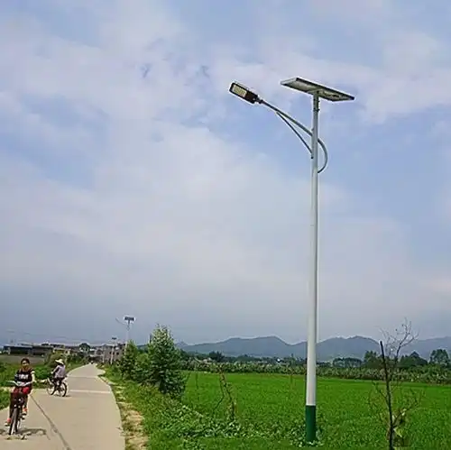  新款户外工程道路灯定制6米8米30w新农村单臂led感应太