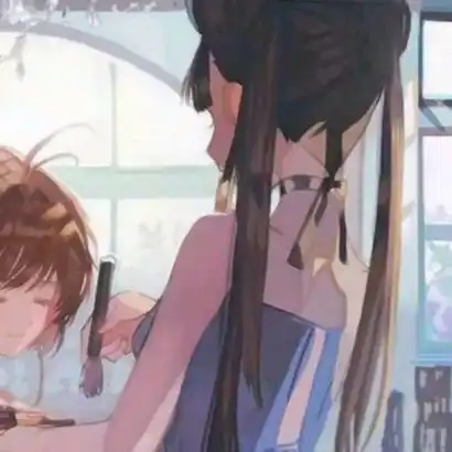 三人闺蜜头像古风自然风