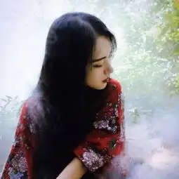  唯美女生古风头像红衣真人最新我害怕孤独也害怕辜负