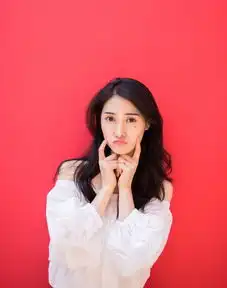 女生高级头像ins风彩虹色