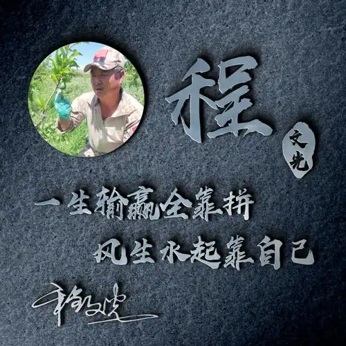  专属你的签名头像,3d励志版简约商务微信头像,高端大气上档次