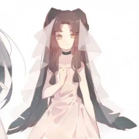 口罩女孩头像动漫女生闺