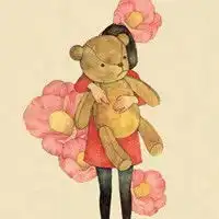 动漫思考人生的头像童话