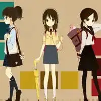  三人闺蜜头像动漫萌萌的微信头像图片大全