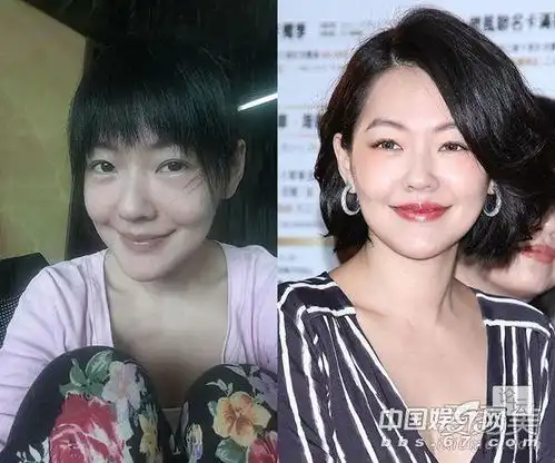  卸妆之后有哪些明星差距很大最后一个形同路人