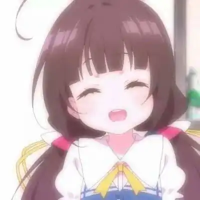  动漫二次元头像女呆萌少女粉色系动漫头像