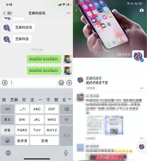  微信可以设置雪花昵称了,好看又应景