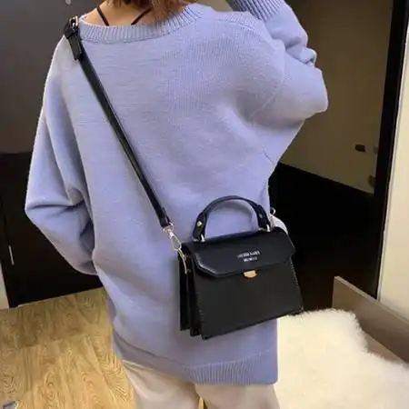  纪蔻ins超火的斜挎高级感质感小清新包包女新款时尚百搭2019洋气夏天
