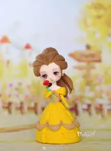  美女与野兽,贝儿公主,belle贝儿超轻堆糖,美好生活研究所